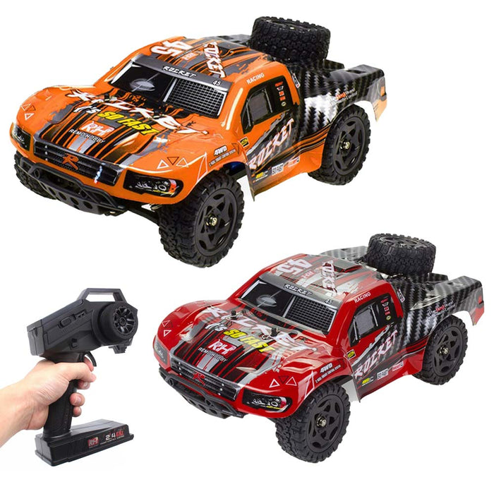 1/16 Off-Road Turbocharged 25MPH Monster RC Cars For Kids, Adults