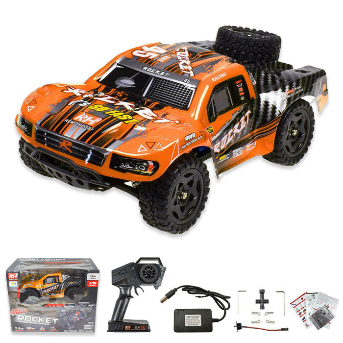 1/16 Off-Road Turbocharged 25MPH Monster RC Cars For Kids, Adults