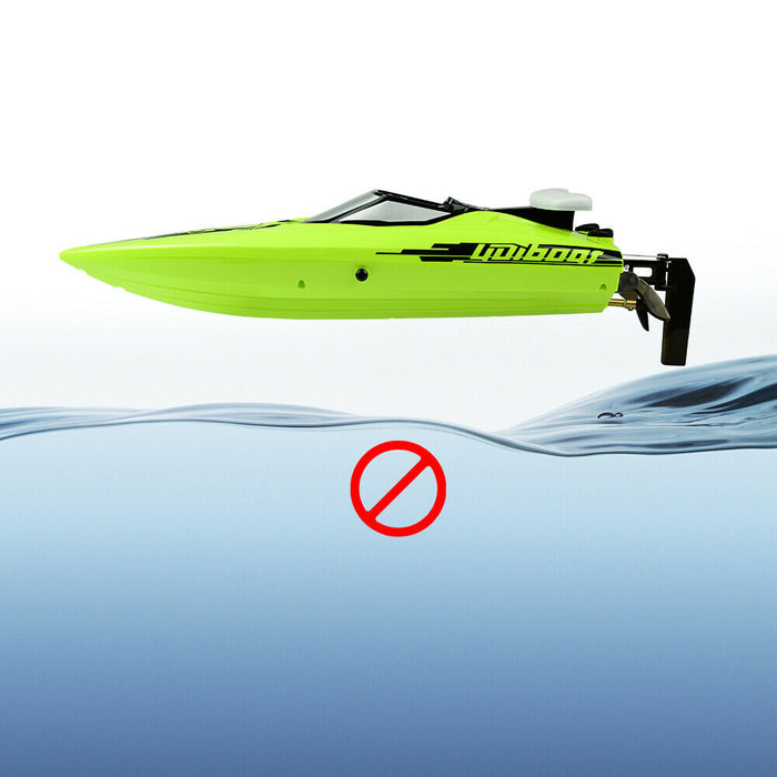 Brushless 25MPH High-Speed RC Racing Boat With LED Light