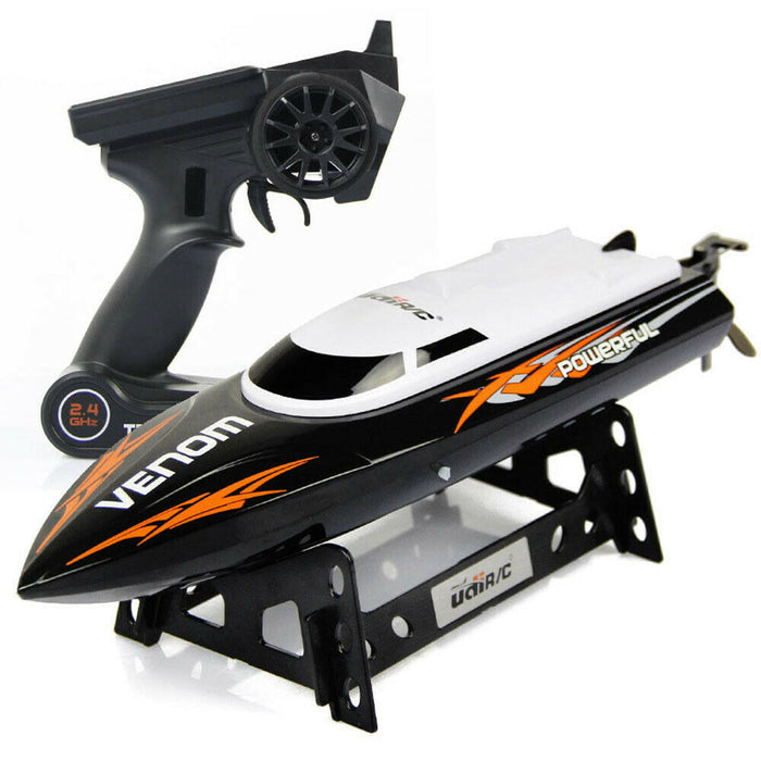 Aquatic 2.4GHz Remote Controlled Electric RC Racing Boat For Kids, Adults