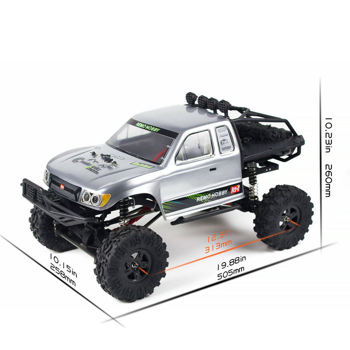 Large 1:10 Remote Control Off-Road Rock Crawler Monster Truck