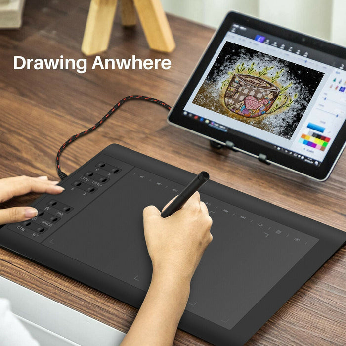 Large Digital Drawing Professional Artist Tablet Sketch Pad With Pen