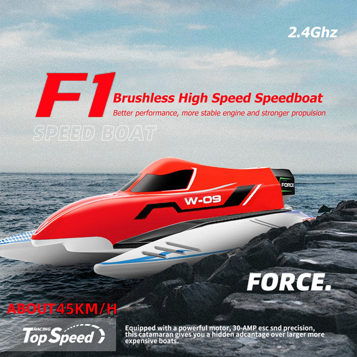 Blazing Fast 30MPH Remote-Control RC Racing Boat For Kids Adults