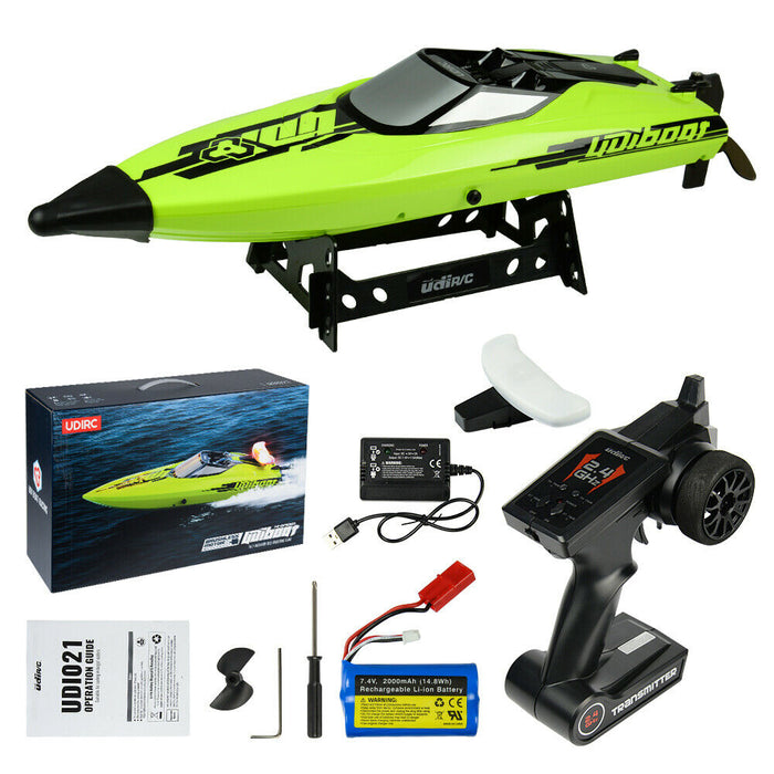 Brushless 25MPH High-Speed RC Racing Boat With LED Light