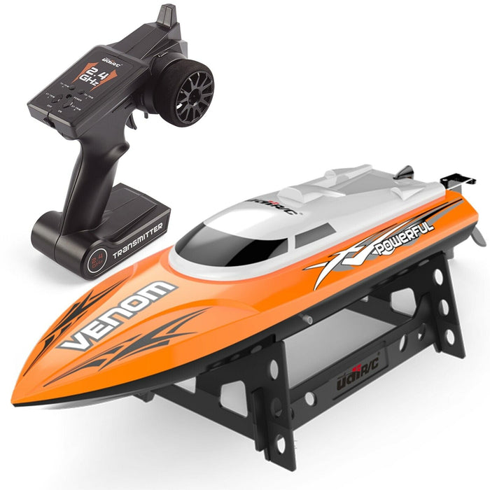 Aquatic 2.4GHz Remote Controlled Electric RC Racing Boat For Kids, Adults