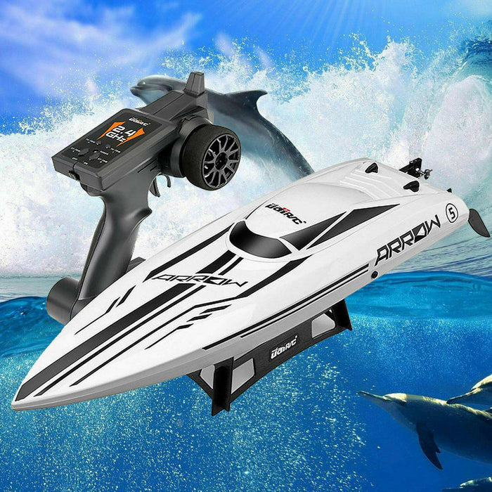 High-Speed Brushless 30MPH Remote Control RC Jet Boat For kids, Adults