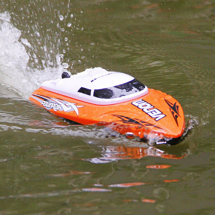 Aquatic 2.4GHz Remote Controlled Electric RC Racing Boat For Kids, Adults