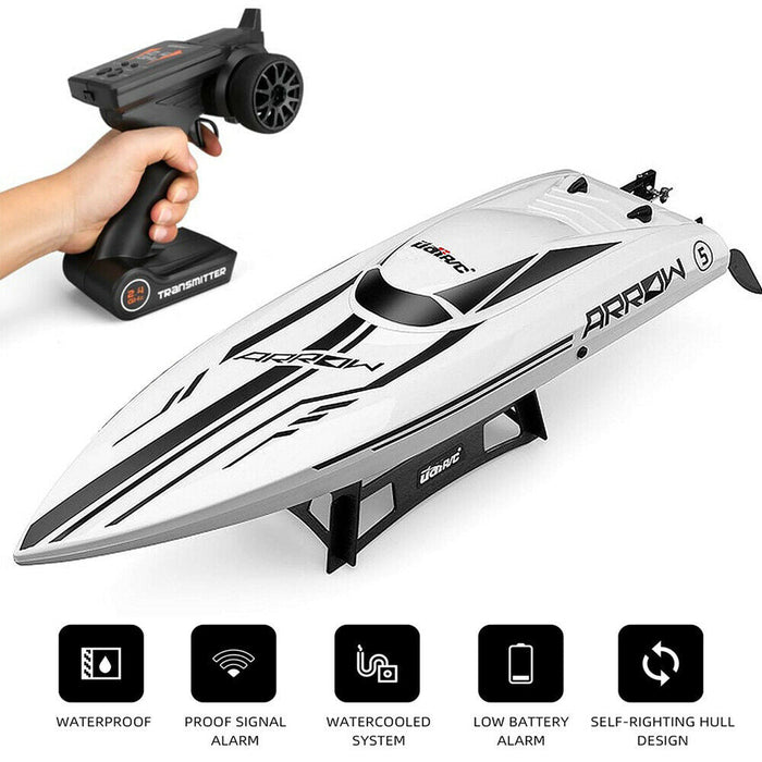 High-Speed Brushless 30MPH Remote Control RC Jet Boat For kids, Adults