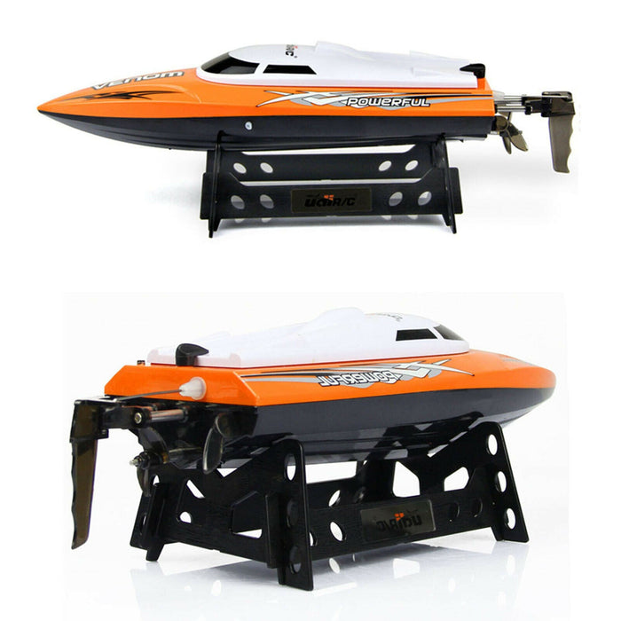 Aquatic 2.4GHz Remote Controlled Electric RC Racing Boat For Kids, Adults