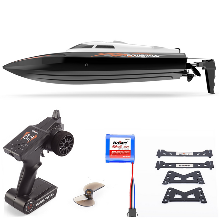 Aquatic 2.4GHz Remote Controlled Electric RC Racing Boat For Kids, Adults