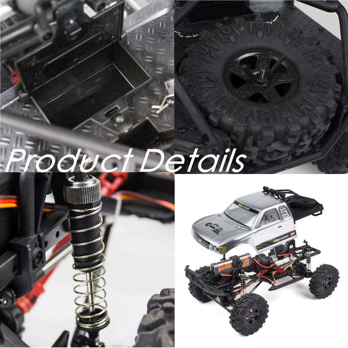 Large 1:10 Remote Control Off-Road Rock Crawler Monster Truck