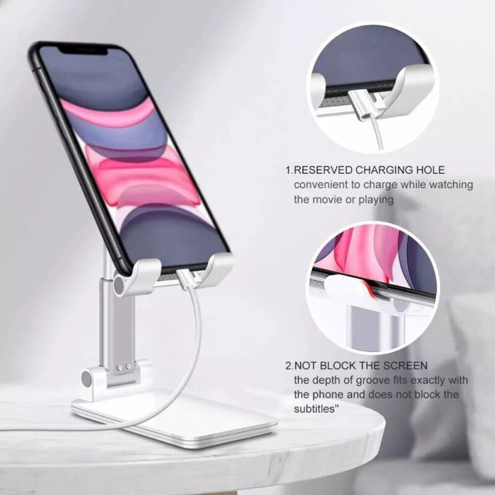 Premium Adjustable Phone Tablet Desk Stand Holder